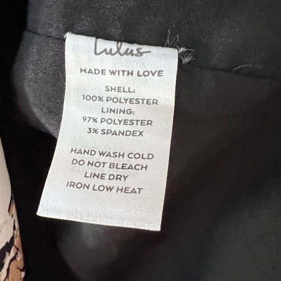 Lulus Fresh Impression Black Floral Print Surplice Maxi Dress Small - Picture 5 of 9